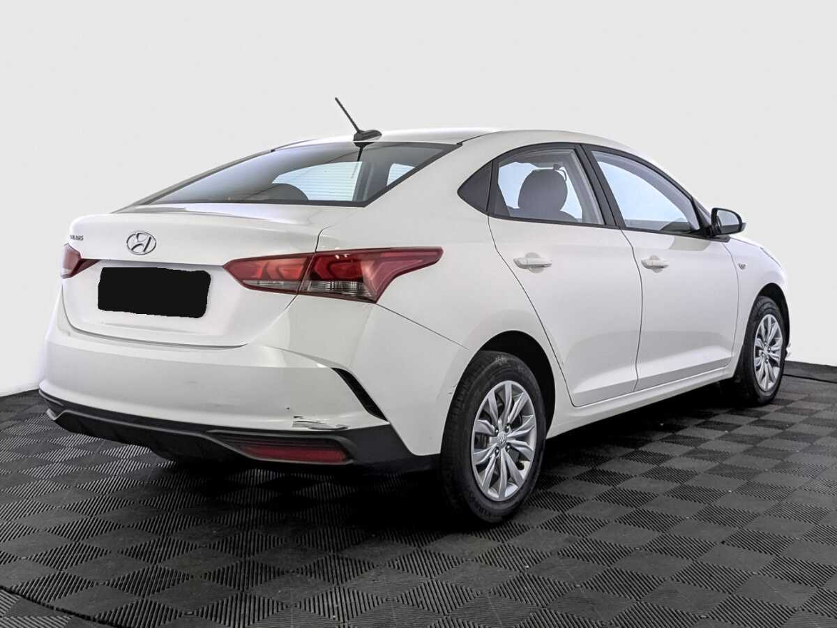 Hyundai Solaris 2021 года с пробегом. Фото: #4