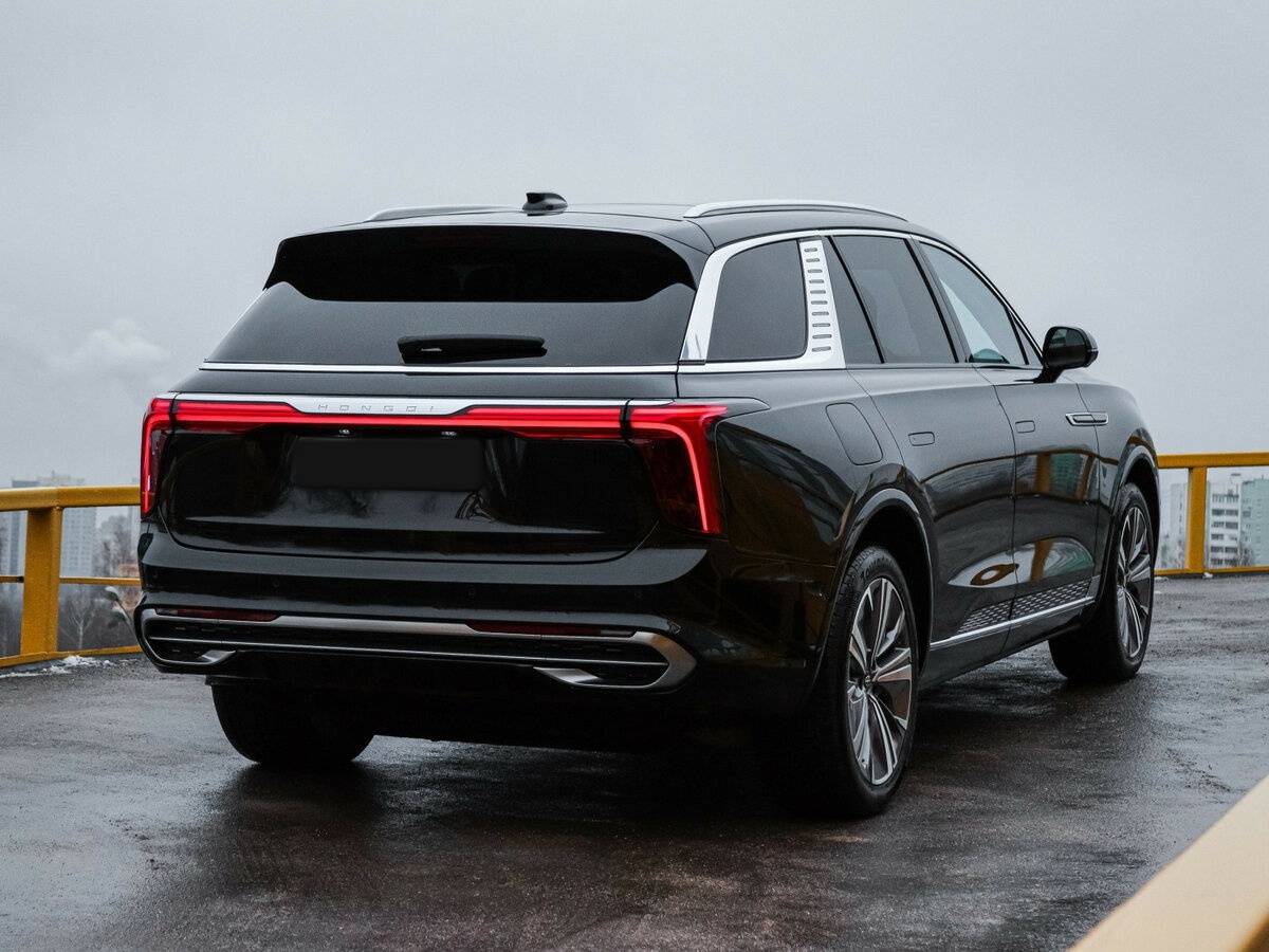 Hongqi E-HS9 2021 года с пробегом. Фото: #2