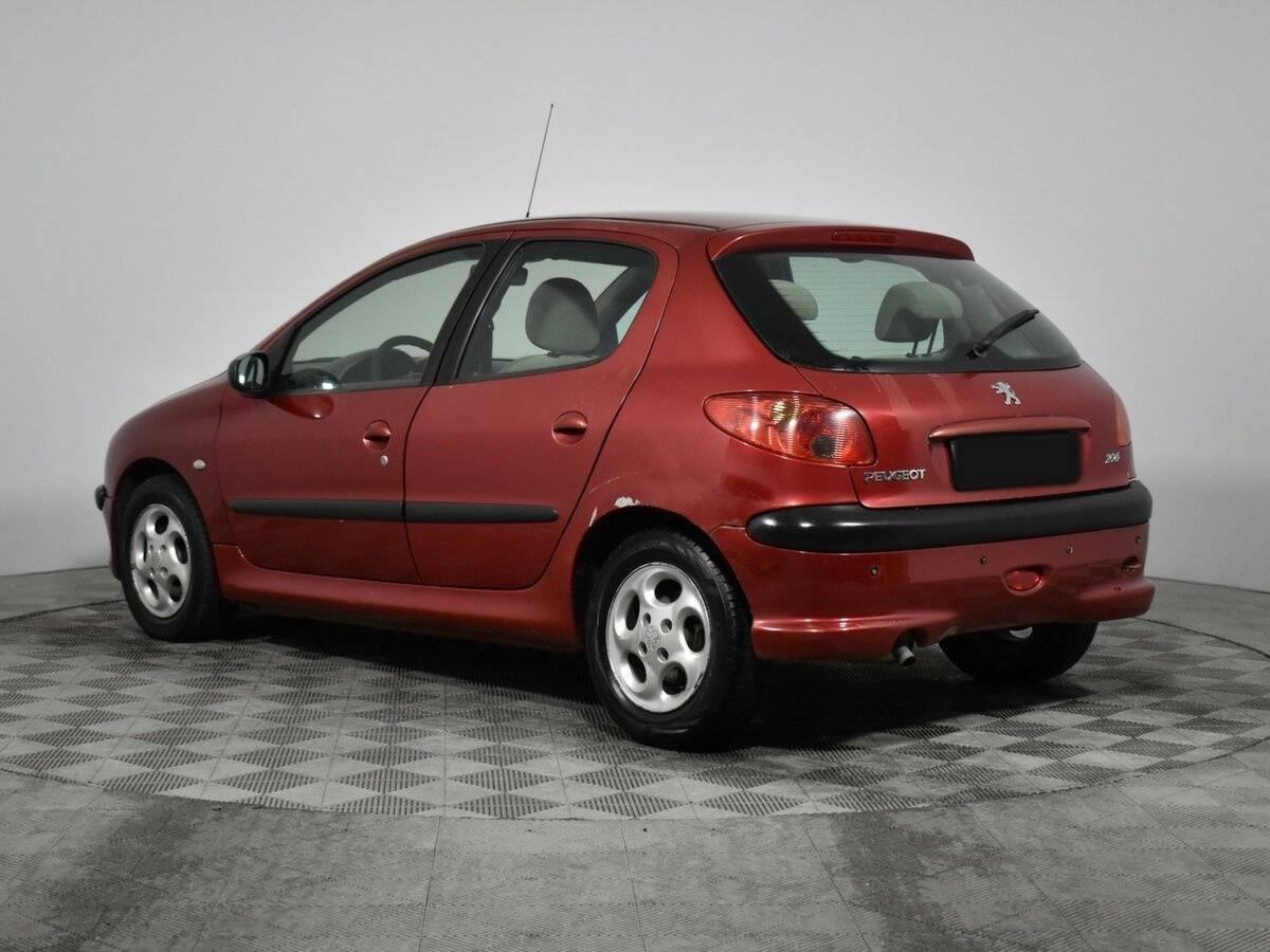 Peugeot 206 2003 года с пробегом. Фото: #6