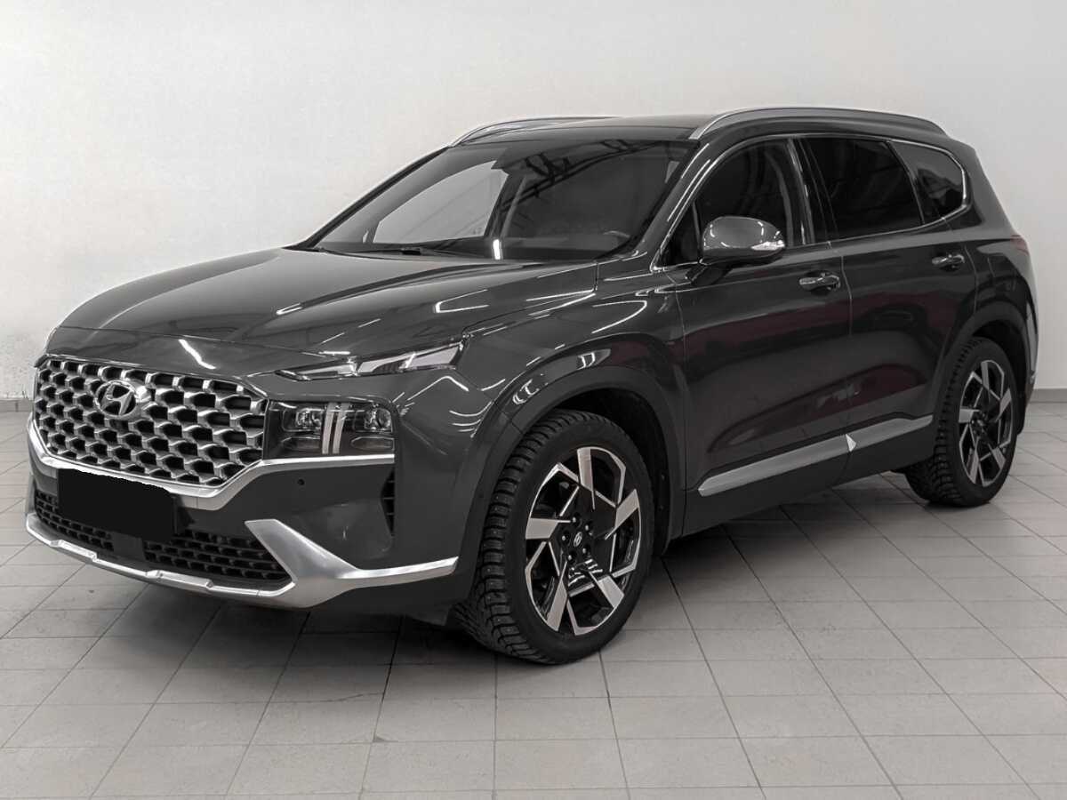 Hyundai Santa Fe 2021 года с пробегом. Посмотреть фото