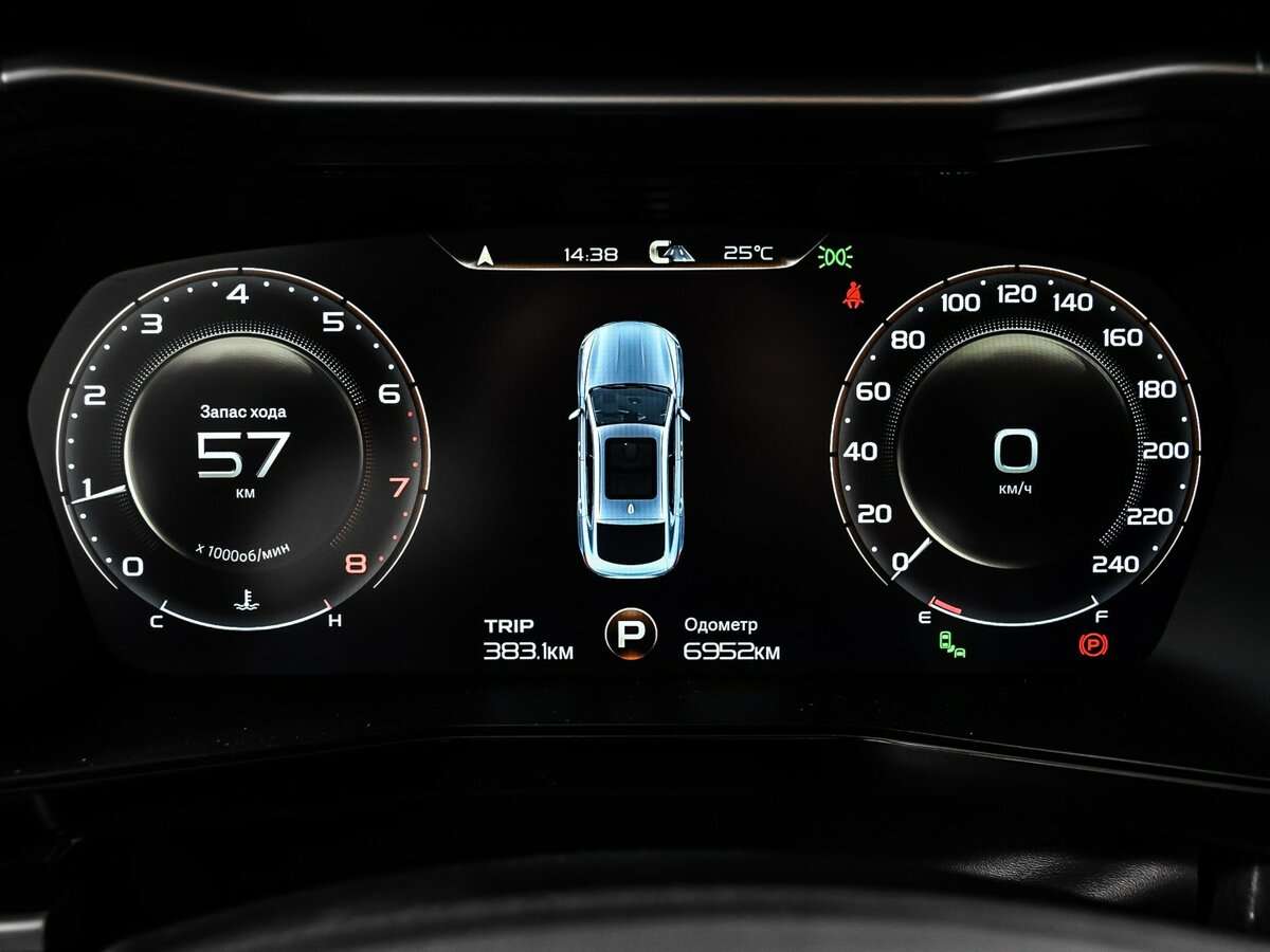 Geely Tugella 2024 года с пробегом. Фото: #9