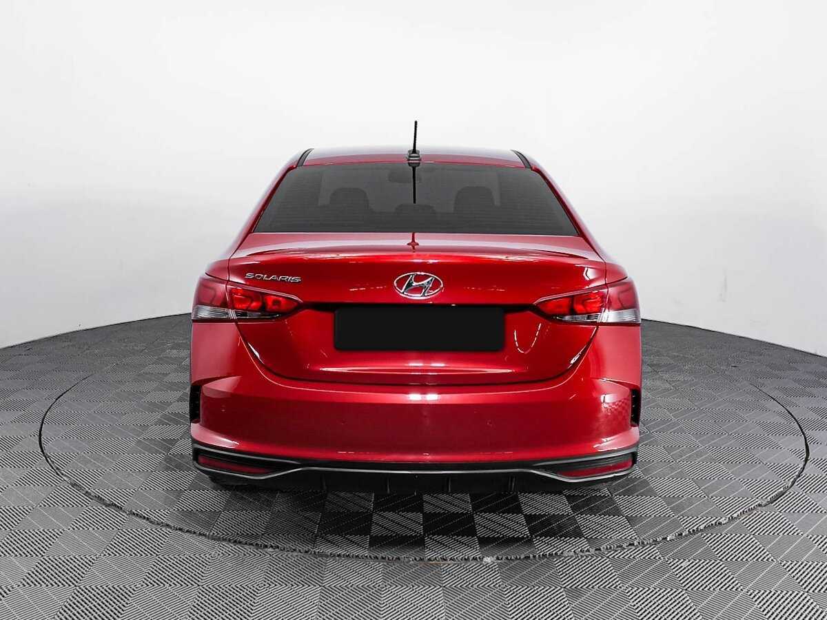 Hyundai Solaris 2021 года с пробегом. Фото: #4