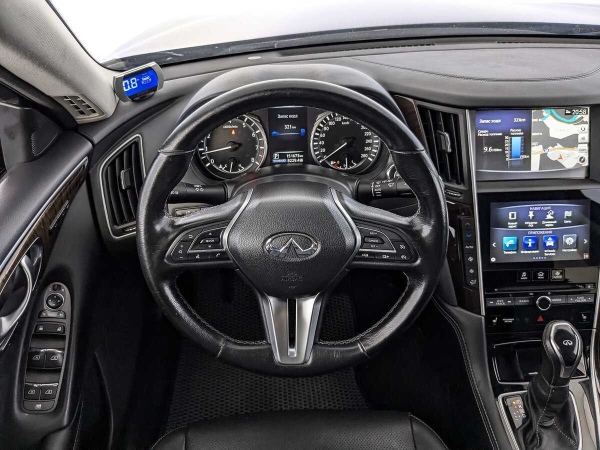 Infiniti Q50 2018 года с пробегом. Фото: #16