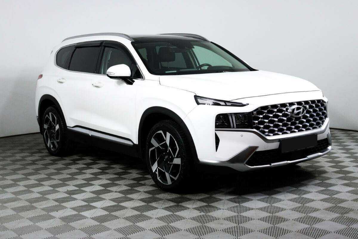 Hyundai Santa Fe 2021 года с пробегом. Фото: #2