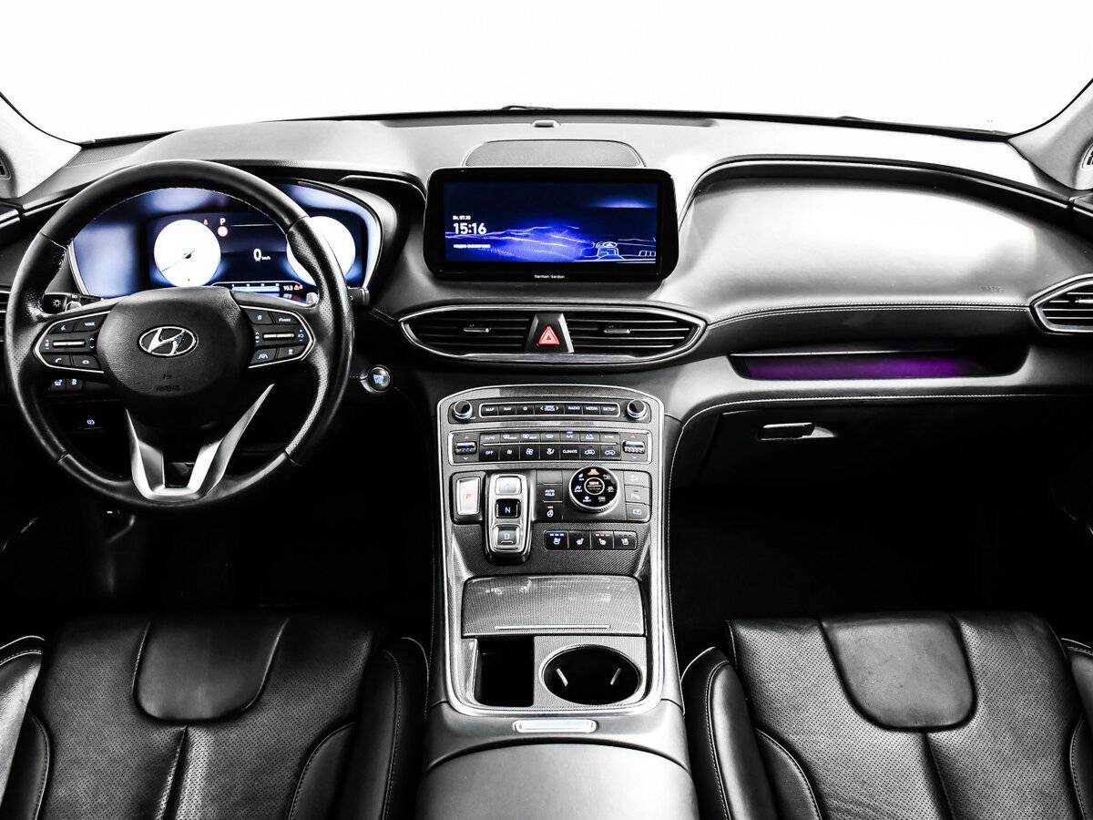 Hyundai Santa Fe 2021 года с пробегом. Фото: #9