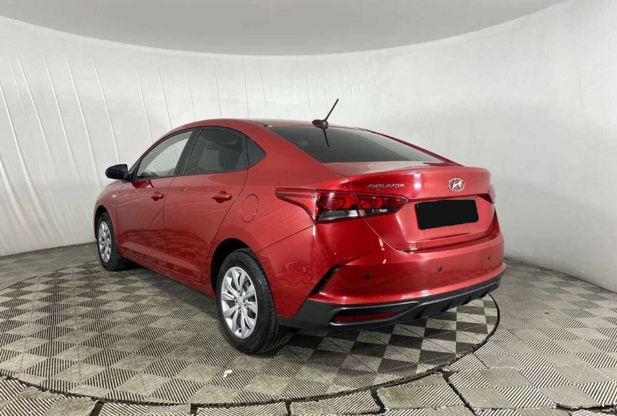 Hyundai Solaris 2021 года с пробегом. Фото: #6