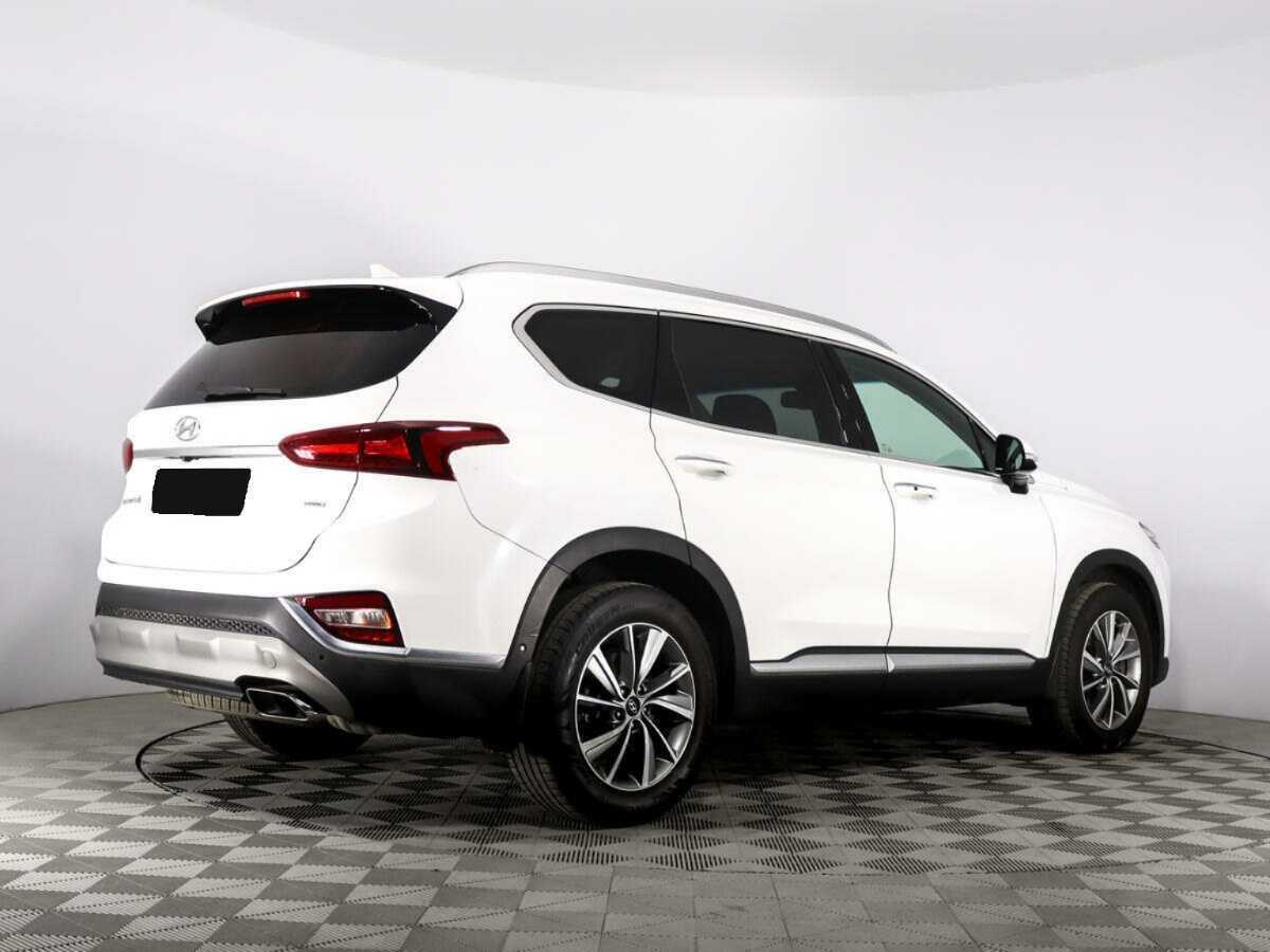 Hyundai Santa Fe 2019 года с пробегом. Фото: #4