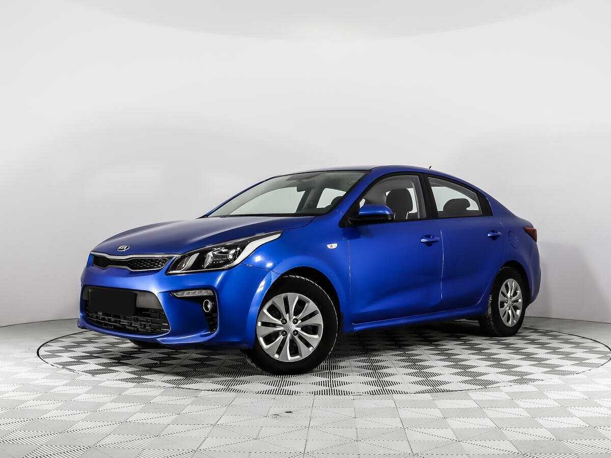 Kia Rio 2018 года с пробегом. Посмотреть фото