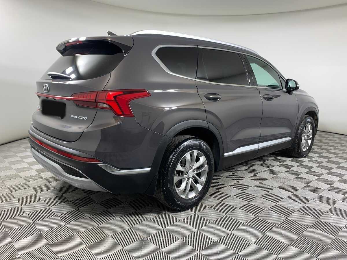 Hyundai Santa Fe 2021 года с пробегом. Фото: #4