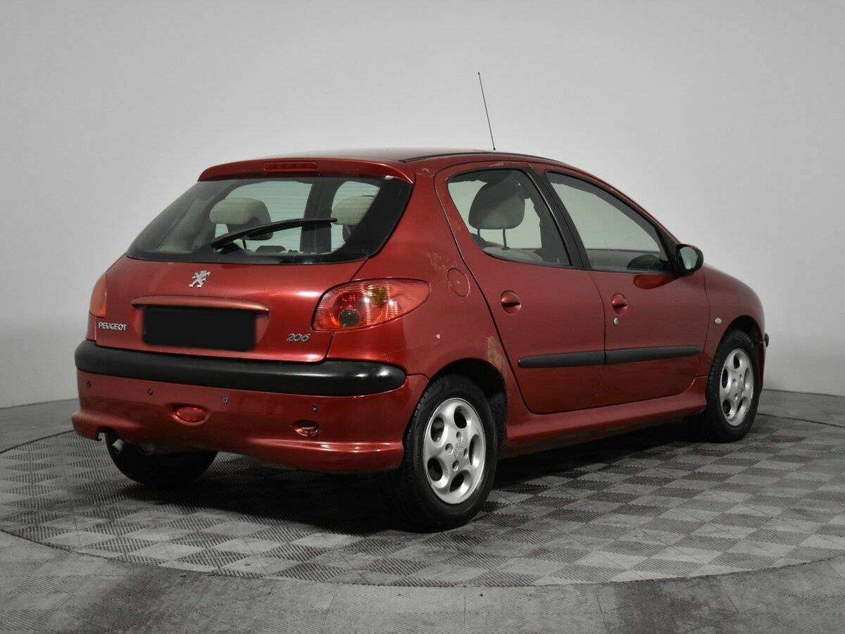 Peugeot 206 2003 года с пробегом. Фото: #4
