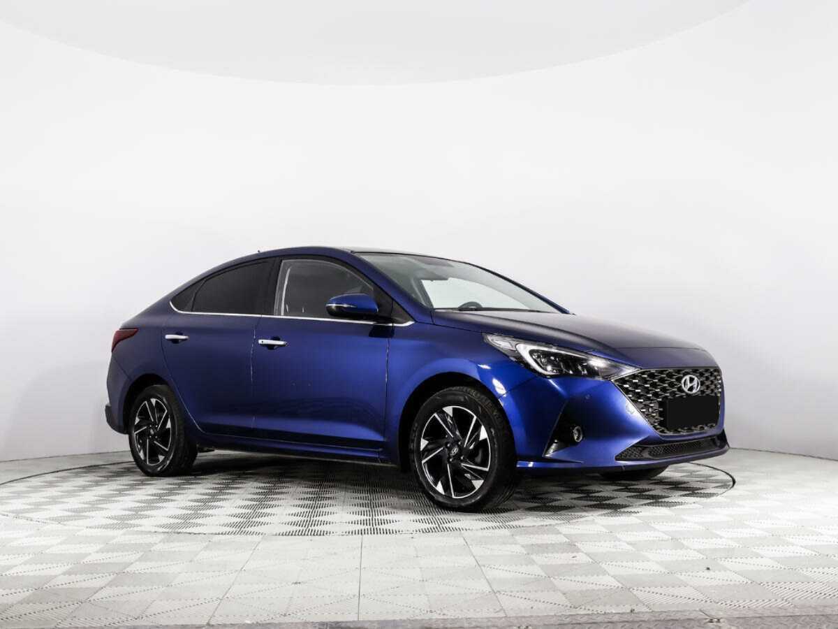 Hyundai Solaris 2021 года с пробегом. Фото: #2