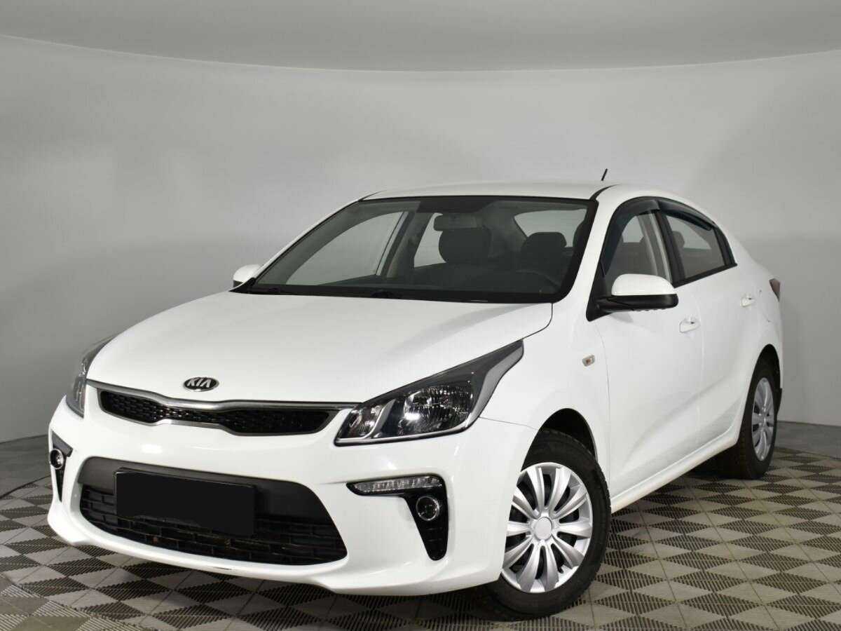 Kia Rio 2019 года с пробегом. Посмотреть фото