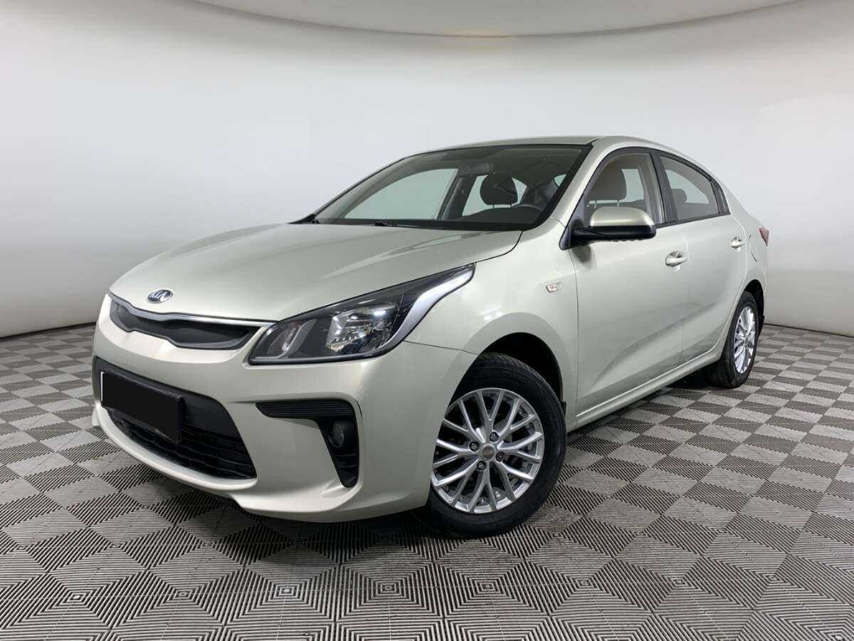 Kia Rio 2019 года с пробегом. Посмотреть фото