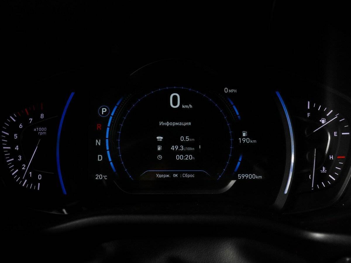 Hyundai Santa Fe 2020 года с пробегом. Фото: #5