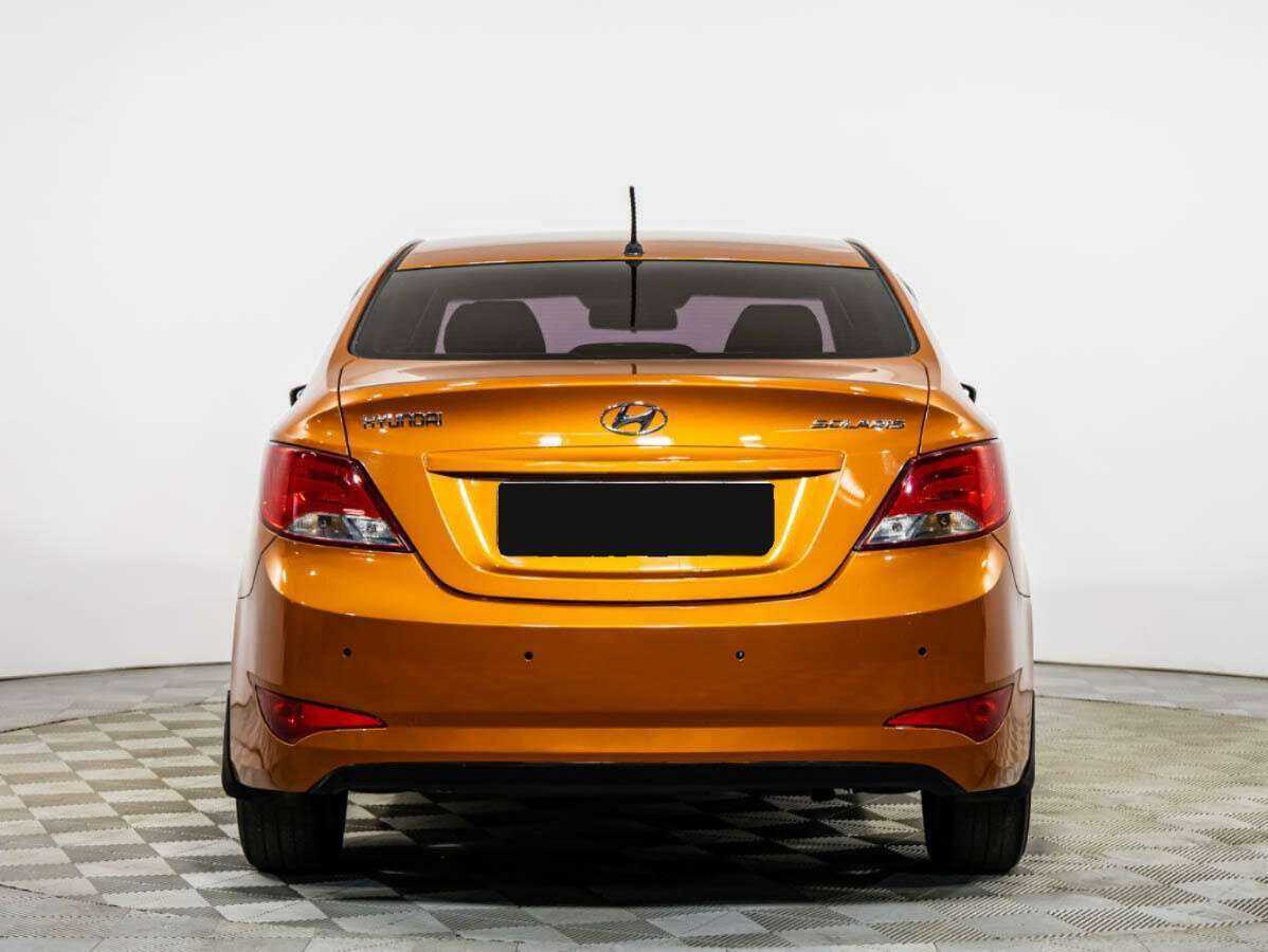 Hyundai Solaris 2014 года с пробегом. Фото: #4