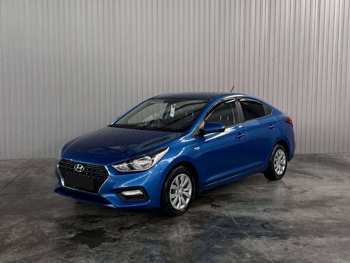 Hyundai Solaris 2020 года с пробегом. Посмотреть фото