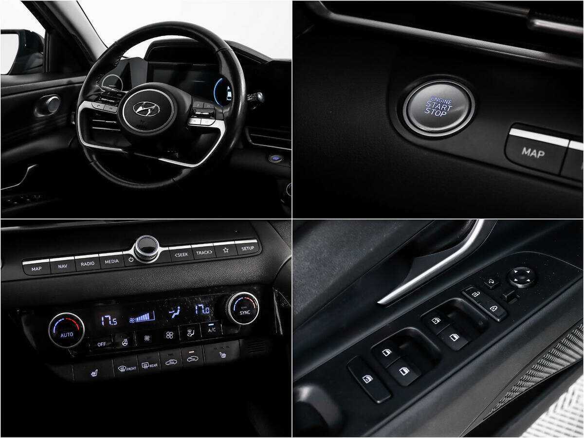 Hyundai Elantra 2021 года с пробегом. Фото: #16