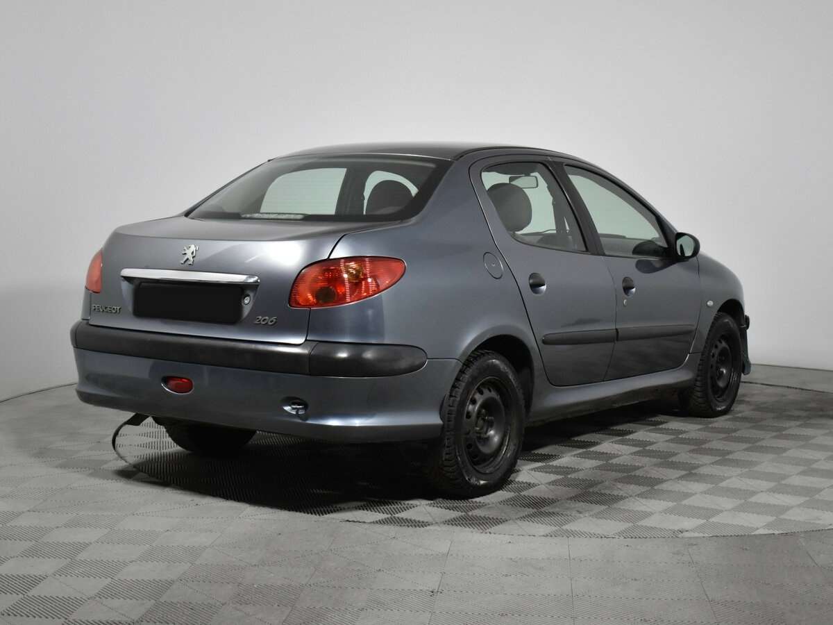 Peugeot 206 2009 года с пробегом. Фото: #4