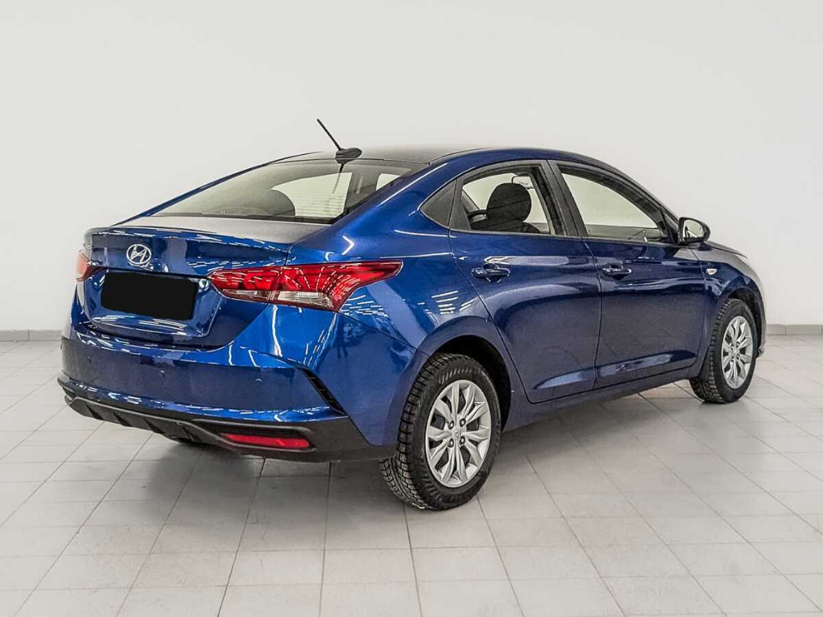 Hyundai Solaris 2021 года с пробегом. Фото: #4