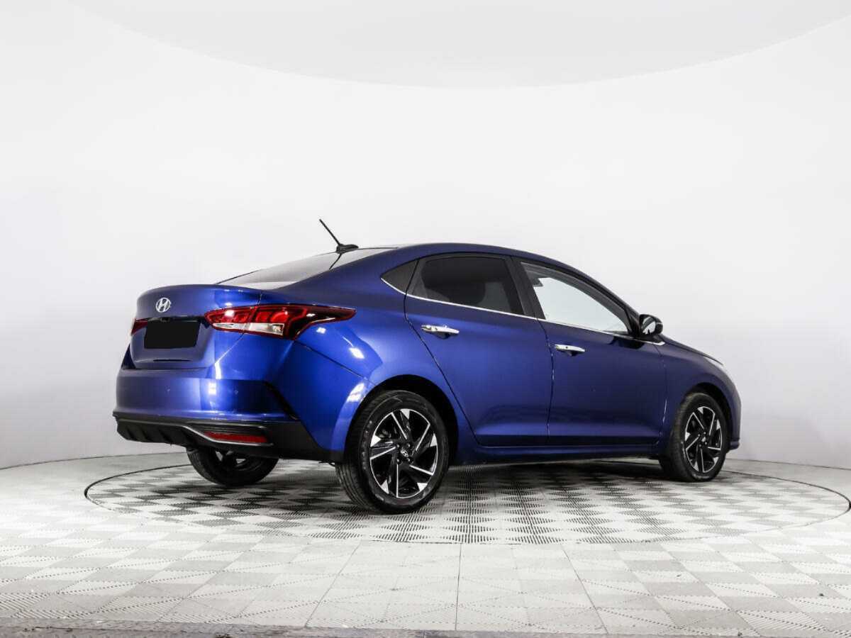 Hyundai Solaris 2021 года с пробегом. Фото: #4