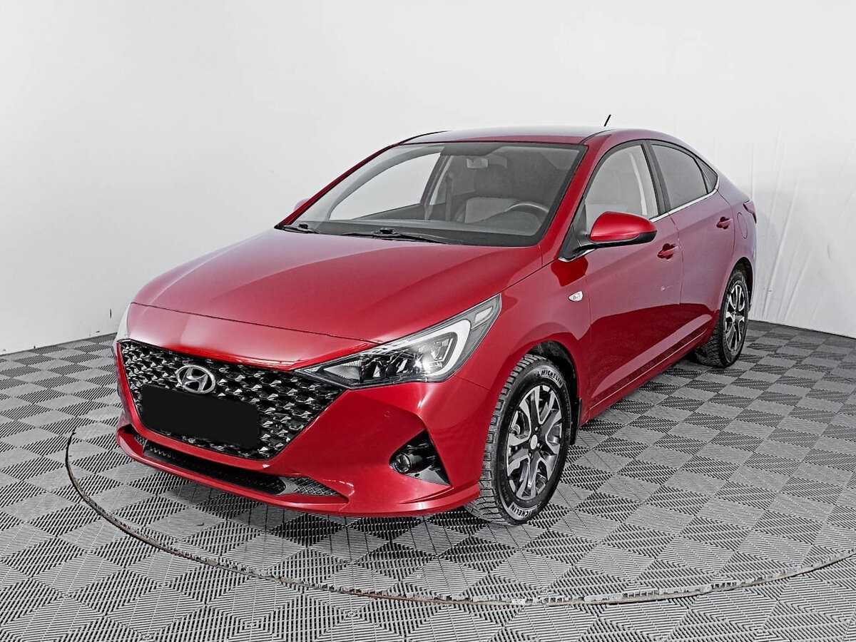 Hyundai Solaris 2021 года с пробегом. Посмотреть фото