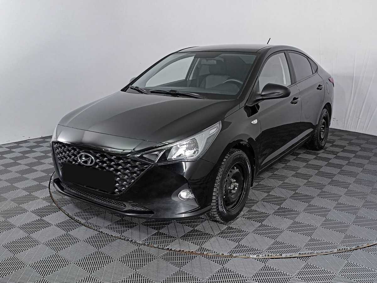 Hyundai Solaris 2021 года с пробегом. Посмотреть фото