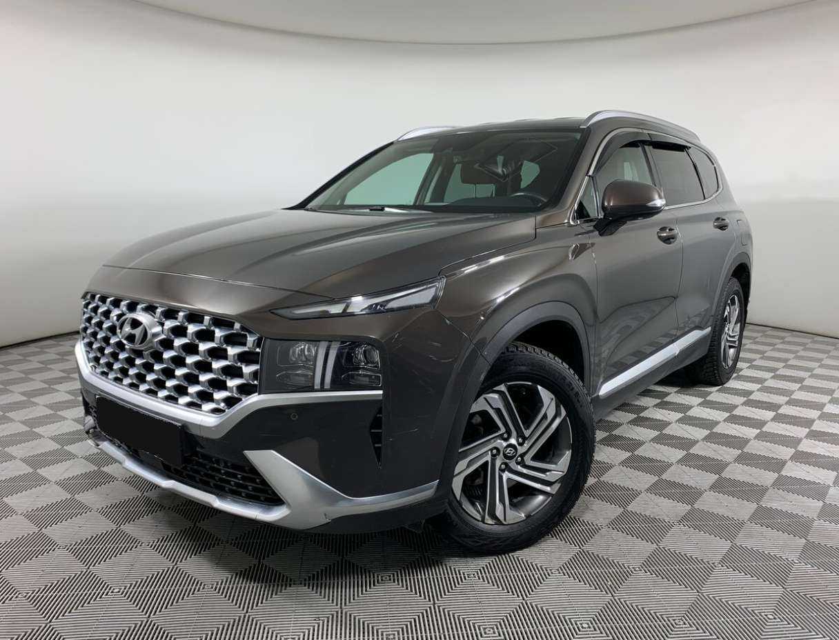 Hyundai Santa Fe 2021 года с пробегом. Посмотреть фото