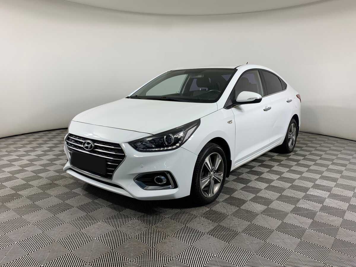 Hyundai Solaris 2018 года с пробегом. Посмотреть фото