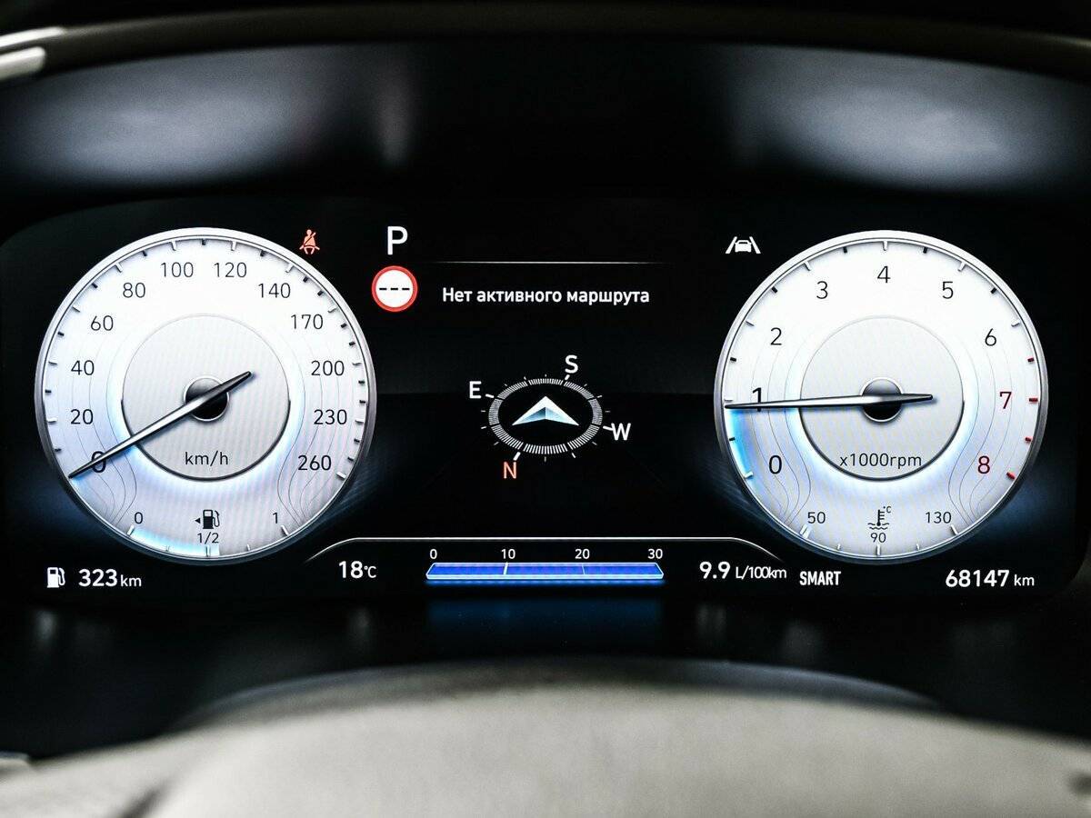 Hyundai Santa Fe 2021 года с пробегом. Фото: #9