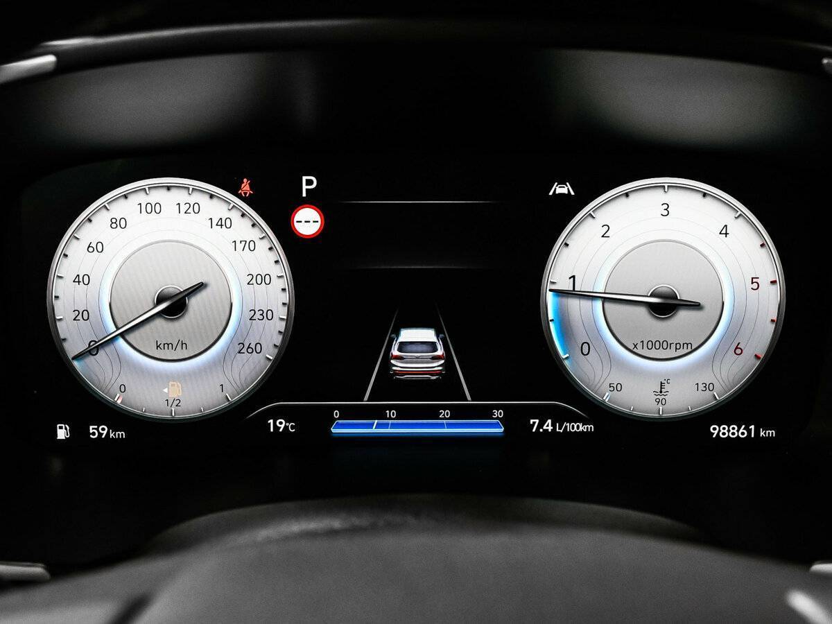 Hyundai Santa Fe 2021 года с пробегом. Фото: #9