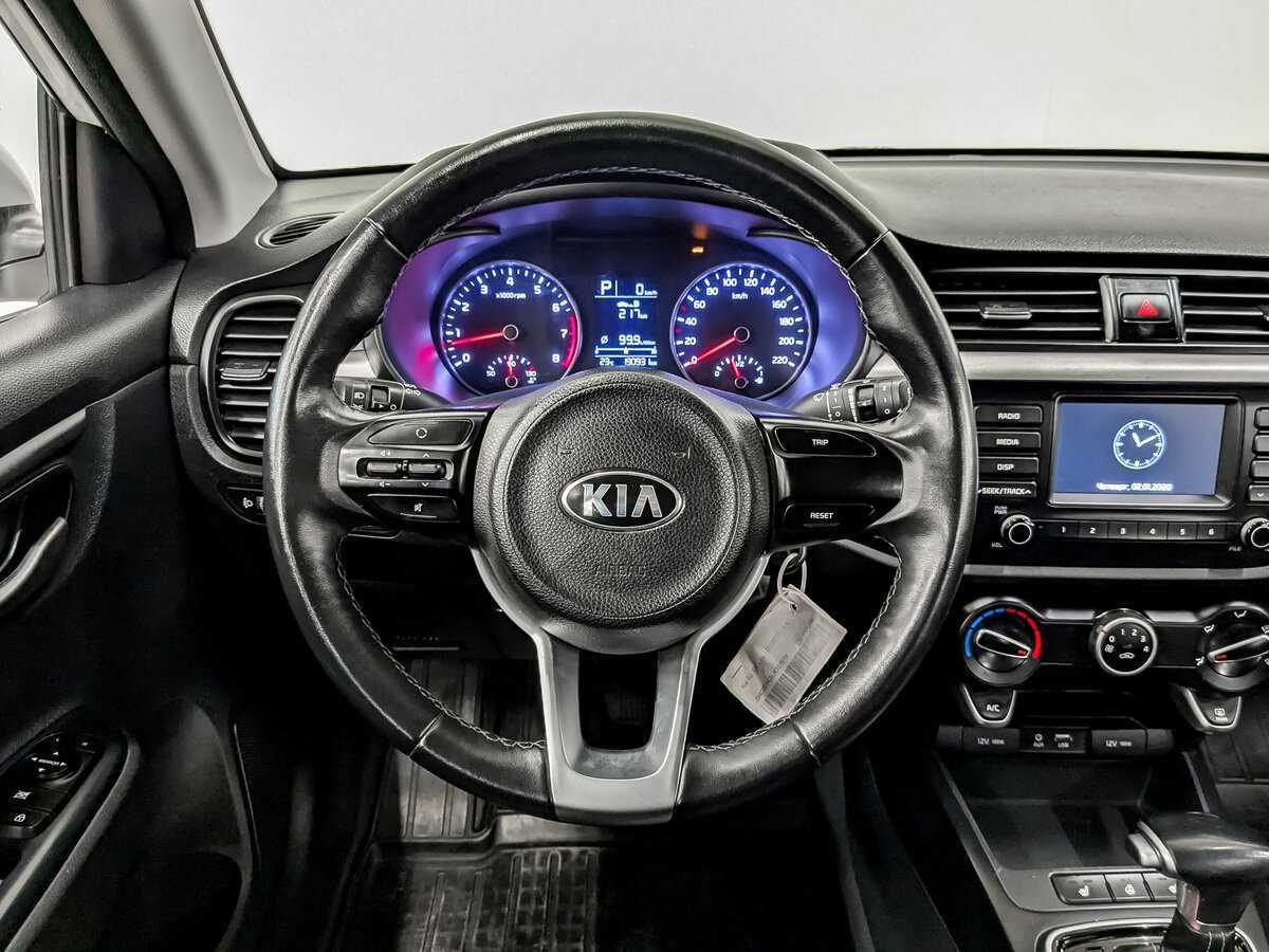 Kia Rio 2020 года с пробегом. Фото: #20