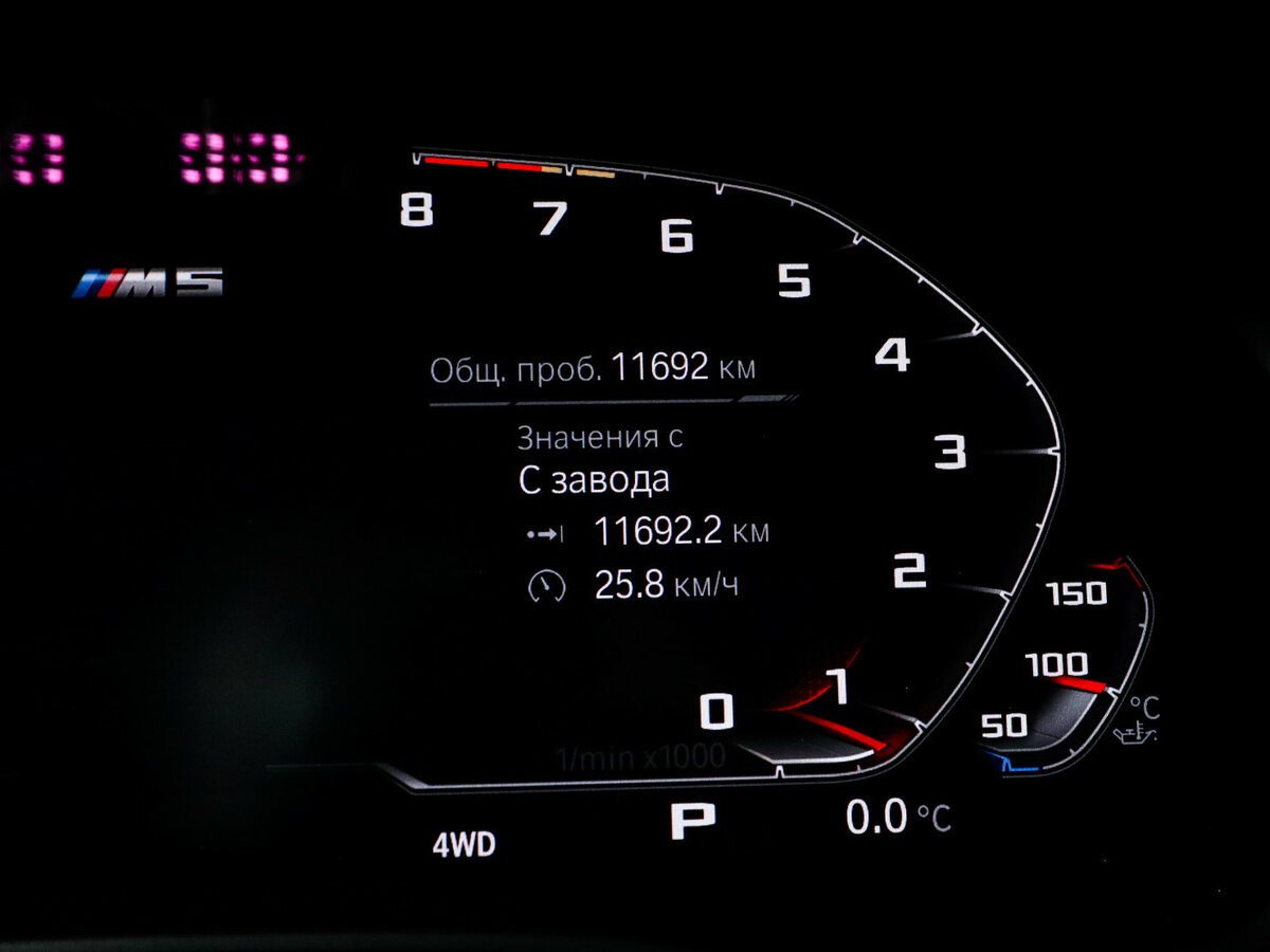 BMW M5 2020 года с пробегом. Фото: #8