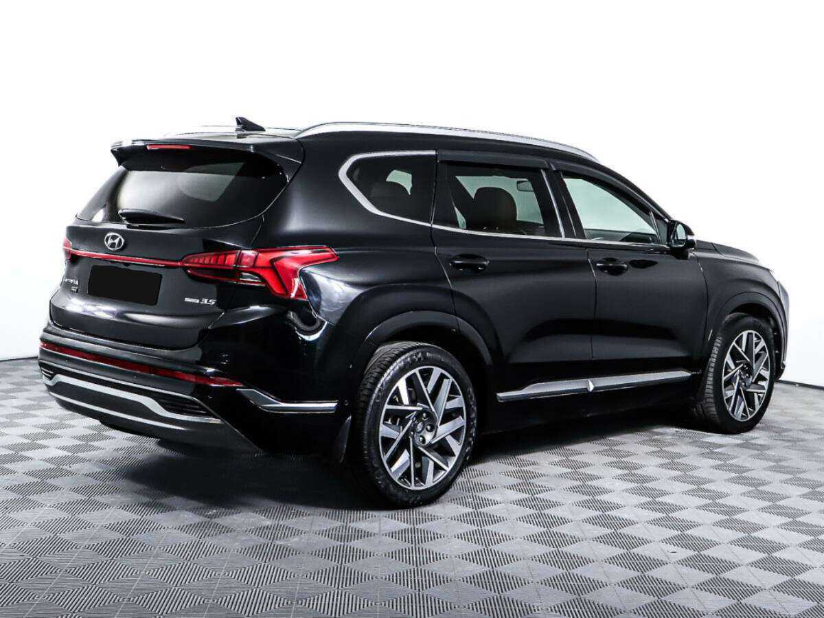 Hyundai Santa Fe 2021 года с пробегом. Фото: #4