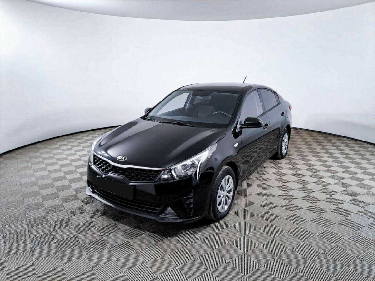 Kia Rio 2021 года с пробегом. Посмотреть фото