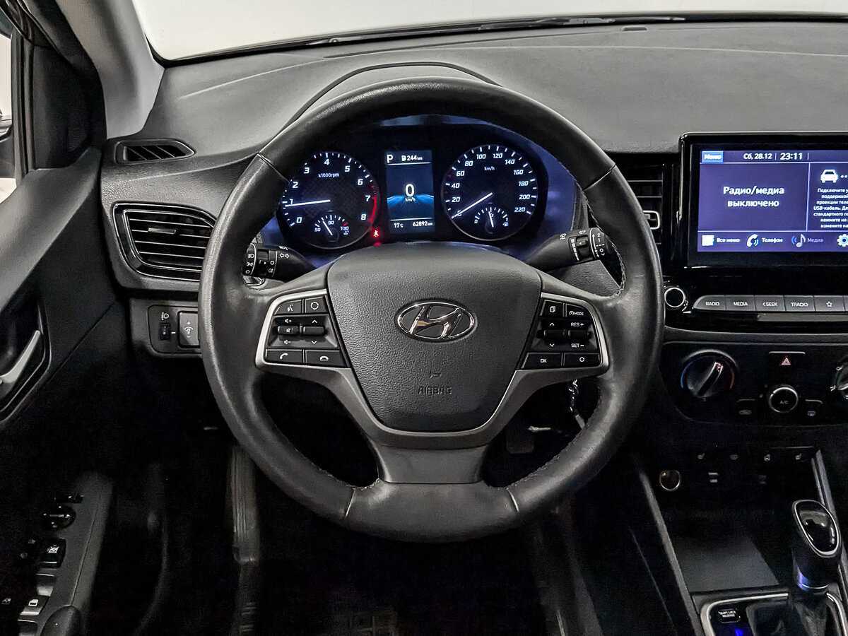 Hyundai Solaris 2021 года с пробегом. Фото: #20