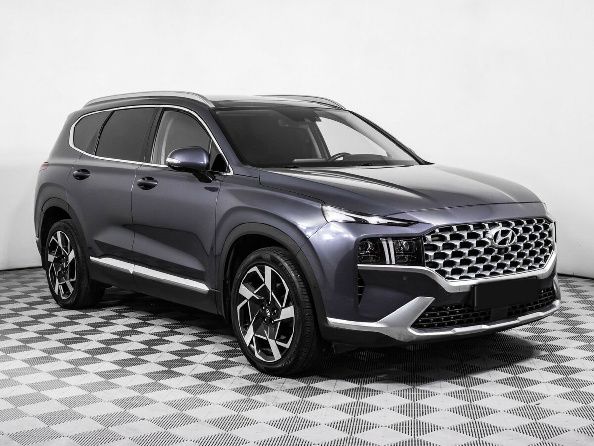 Hyundai Santa Fe 2021 года с пробегом. Фото: #2
