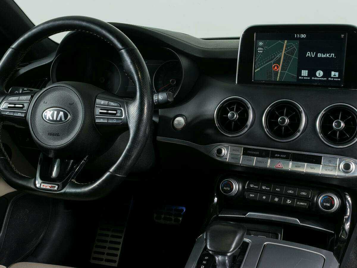 Kia Stinger 2018 года с пробегом. Фото: #8