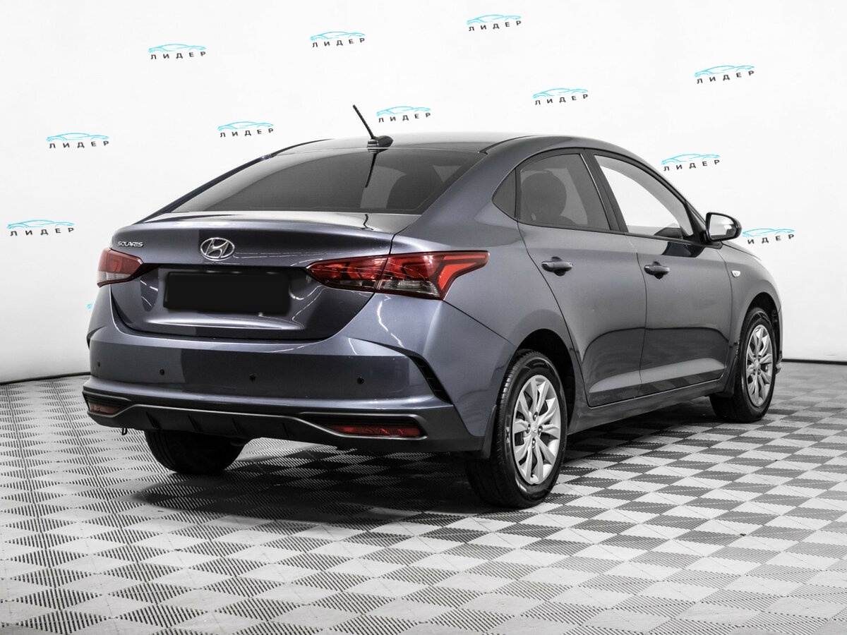 Hyundai Solaris 2021 года с пробегом. Фото: #4