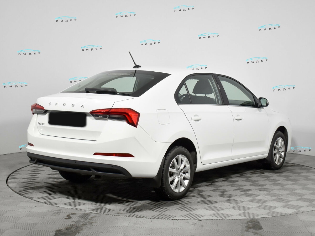 Skoda Rapid 2021 года с пробегом. Фото: #4