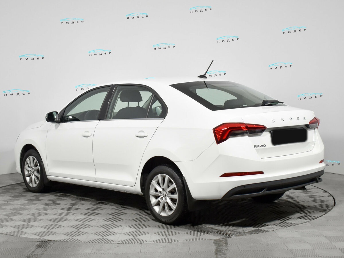 Skoda Rapid 2022 года с пробегом. Фото: #6
