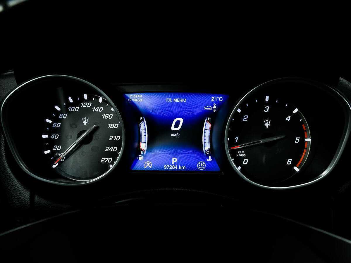 Б/У Мазератти Леванте 2018 года. Фото: #7