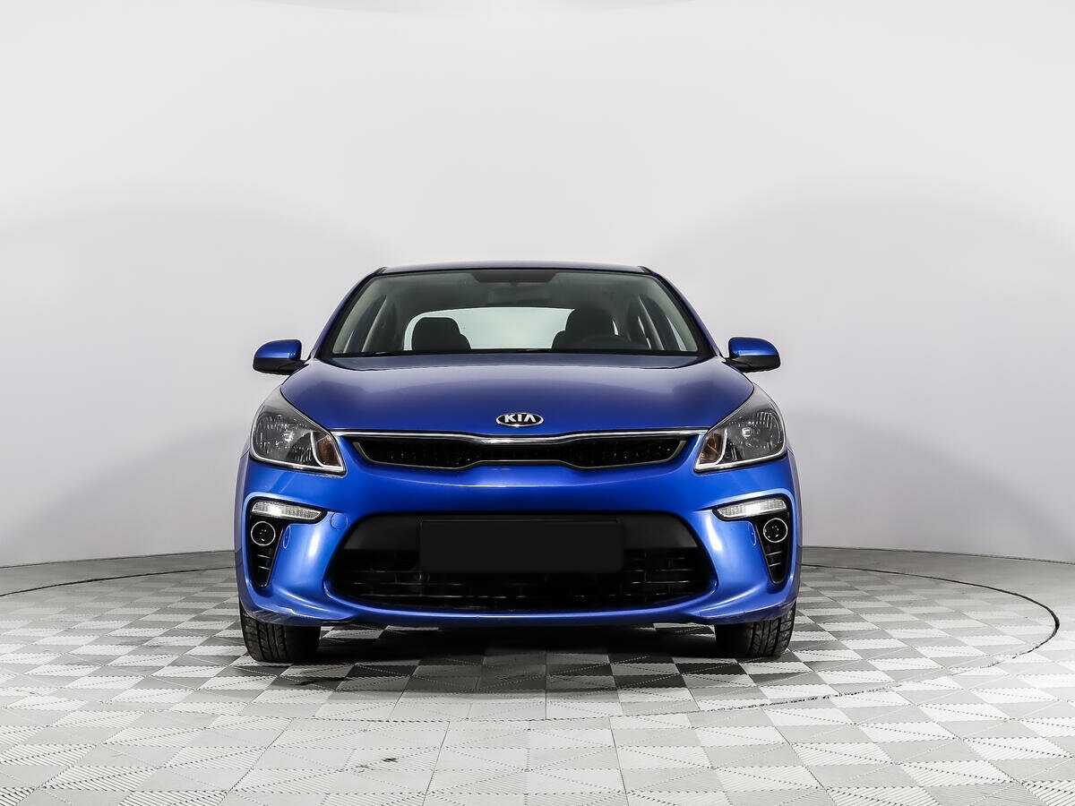 Б/У Киа Рио 2018 года. Фото: #1