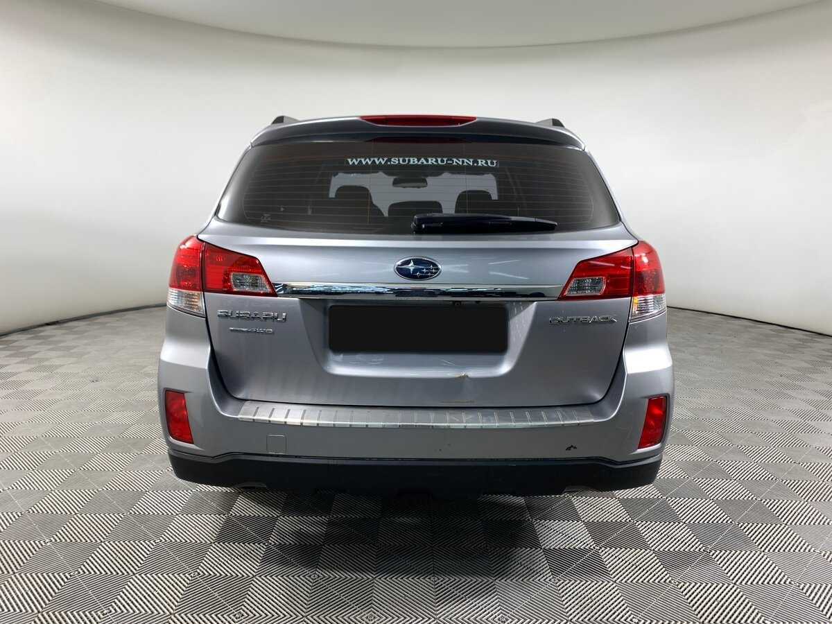 Б/У Субару Аутбэк 2010 года. Фото: #5