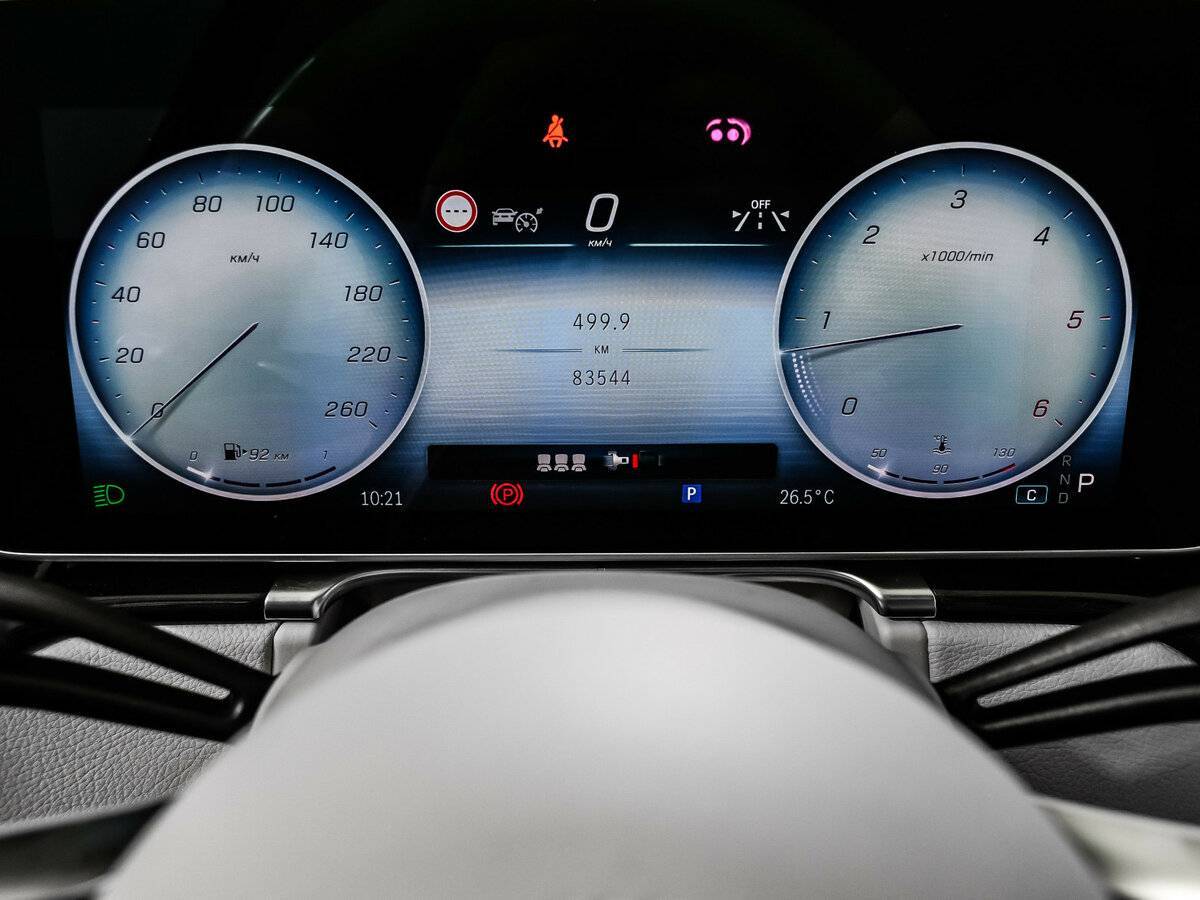 Б/У Мерседес-Бенц С-Класс 2020 года. Фото: #9