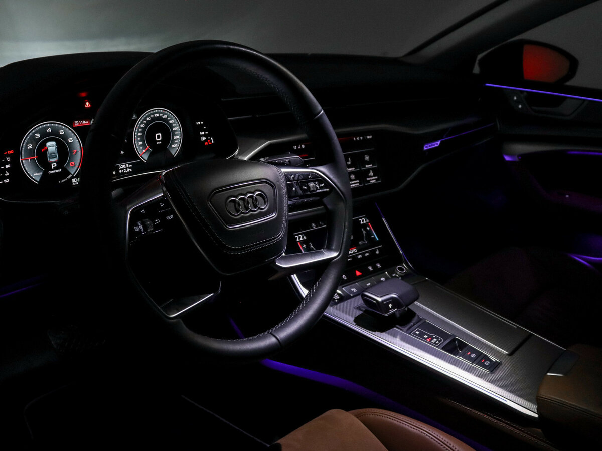 Audi A7 2024 года с пробегом. Фото: #17